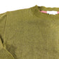 Sparkle Jumper Women's Chart Olive Green 3/4 Sleeve