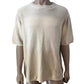 River Island Stone Casual Sweater UK LARGE Men's Short Sleeve Knit Top