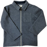 River Island 5-6 Years Kids Jacket Stylish Zip Front Blue Casual Outerwear