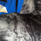 Outdoor Jacket 2XL Men's Blue Insulated Waterproof Snow Coat with Hood