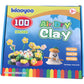 IxiaoYoo 100 Colors Air Dry Clay Non Toxic Super Soft Crafting Material