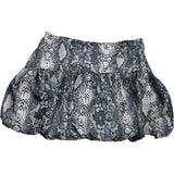 River Island Snakeskin Print Bubble Skirt