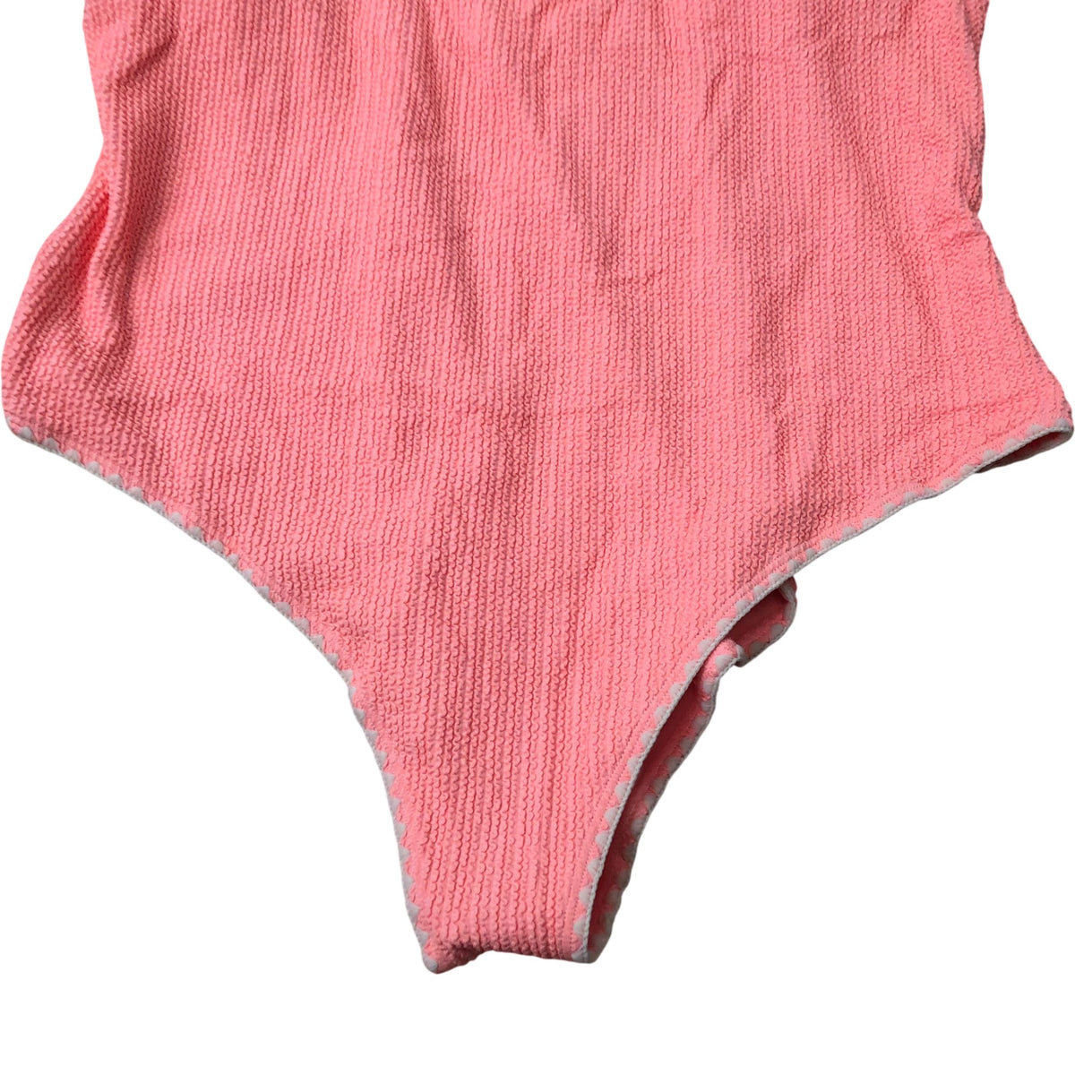 River Island Swimsuit Women's One Piece Coral Stretch Lined Beachwear UK26