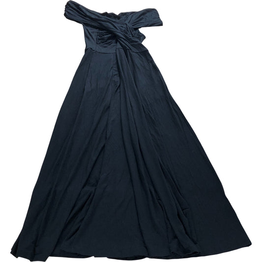 Boden Black Bardot Jersey Maxi Dress - Size 8