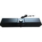 LENRUE G11 Computer Speaker USB AUX Volume Control RGB Lights Black
