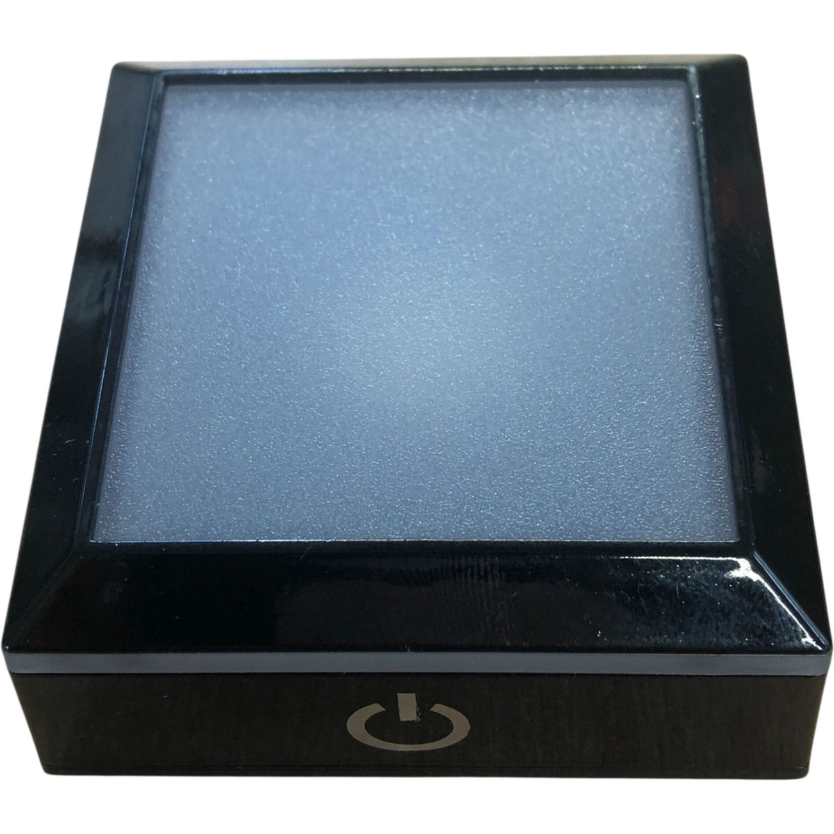 LED Square Touch Lamp With USB Cable Stylish Night Light Black Finish
