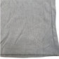 Wide Leg Trousers Grey Ribbed Fabric Soft Feel