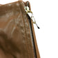 River Island Leather Trousers UK12 Women's Brown Real Leather