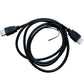 HDMI Cable 1.5M High Speed Black Dual Connectors