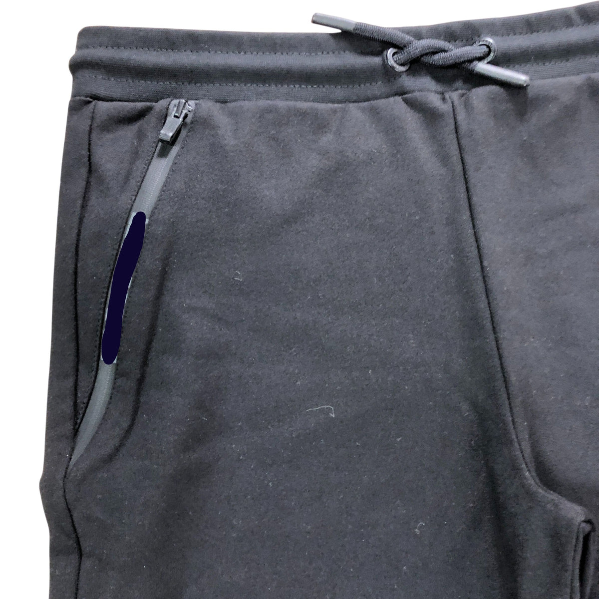 Joggers UK14-15 Years Black Athletic Trousers Adjustable Waist