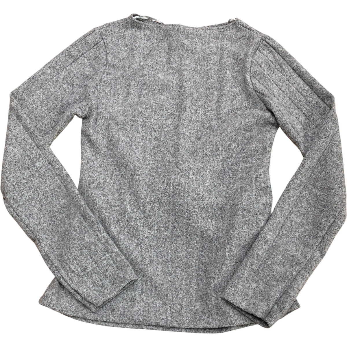 River Island Grey Long Sleeve Ruched Sweater