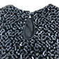 Short Sleeve Black Sequin Top Women's Evening Glamour Wear 3 Years