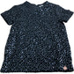 Short Sleeve Black Sequin Top Women's Evening Glamour Wear 3 Years