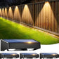 Solar Garden Lights Outdoor Waterproof LED Flood Lights Set of 4 Auto On Off