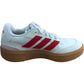 Adidas Trainers UK 7.5 Women's Red White Casual Sneakers New With Tags