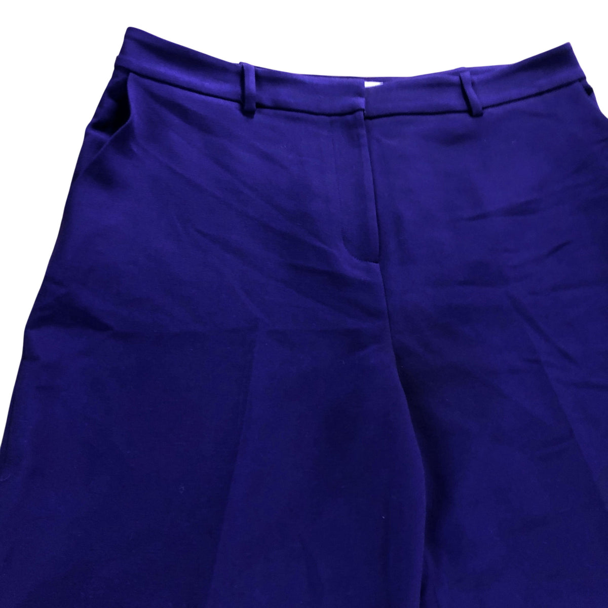 Wide Leg Trousers UK14 Women's Purple