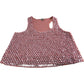 River Island Women's Sequin Top Blush Pink Sleeveless Party Wear Size 10