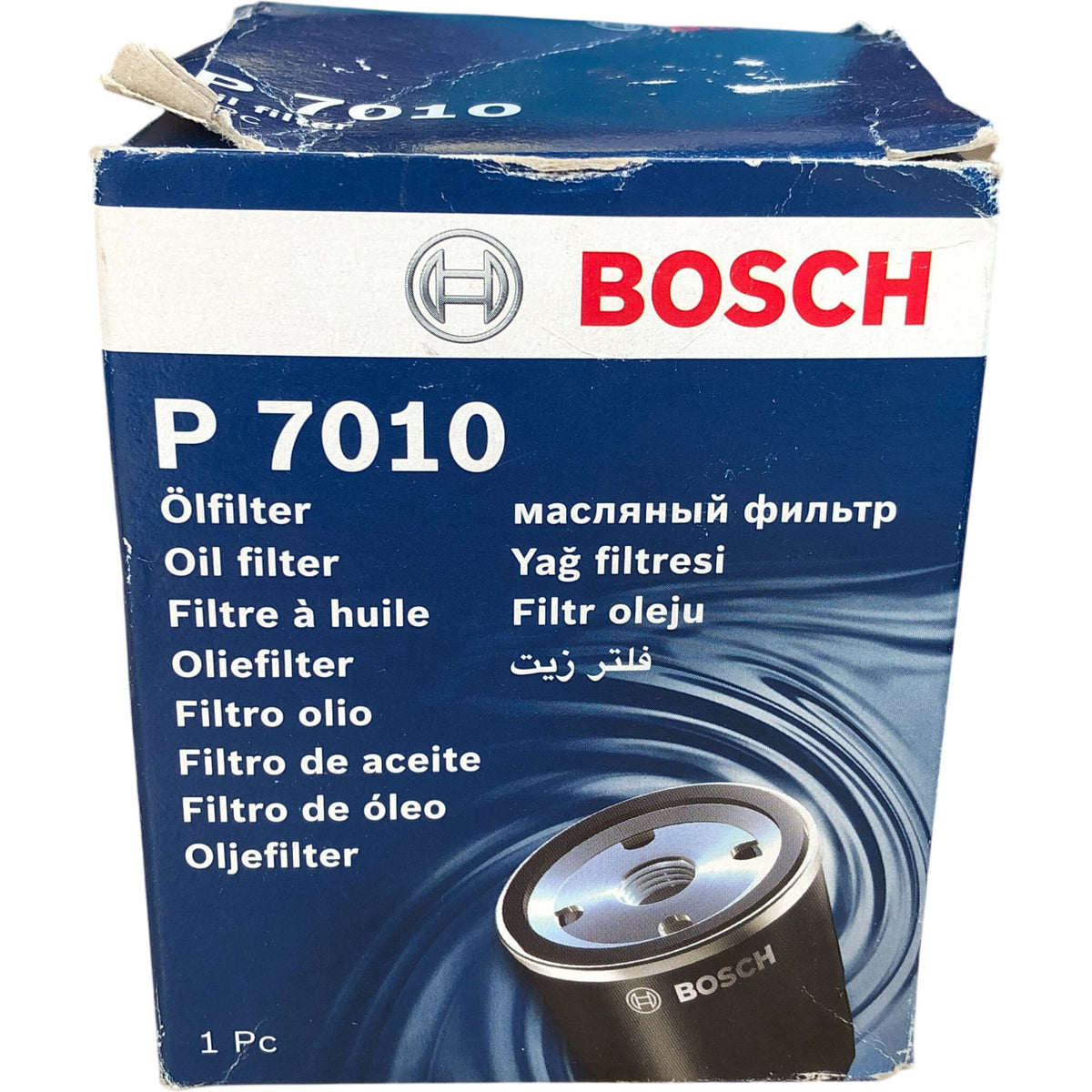 Bosch P 7010 Oil Filter 1 Pc High Quality Replacement Part Vehicle Care