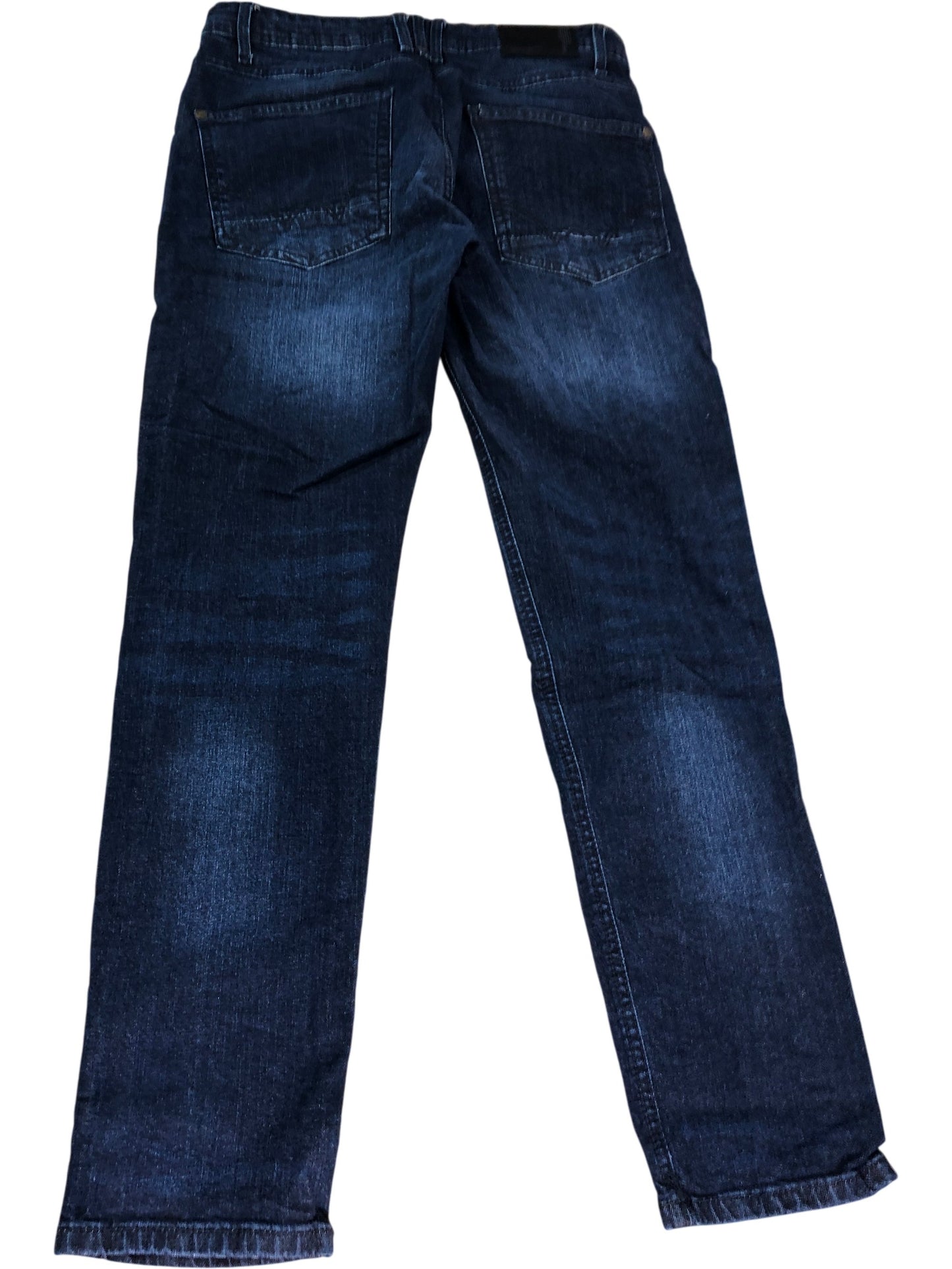 DUCK AND COVER Slim Fit Jeans Size 30S Men's Dark Blue Stretch Denim