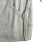 Branded Wrap Sweater 12 Women's Beige Zip Knit Cashmere