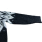 Black Fairisle Jumper UK24 Women's