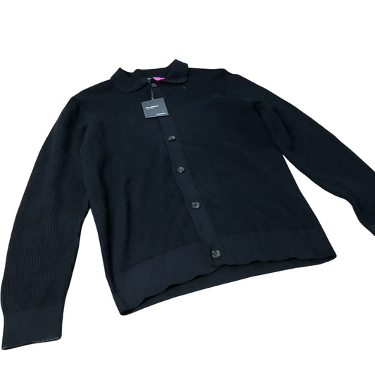 River Island Relaxed Fit Black Cardigan Men's Casual Knitwear Medium