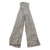 River Island Sequin Jumpsuit UK8 Women's Party Wear Glittery Brown