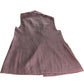Branded Pink Double Breasted Sheer Waistcoat - Size 16