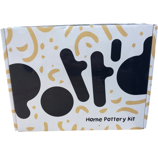 POT'D Home Pottery Kit Creative Clay Arts and Crafts DIY Project Set