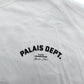 Palais Dept Studio Club T-Shirt UK Size M Men's White Cotton Casual Top