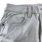 River Island Women's A Line Mini Skirt UK6 32 Beige Metallic Cotton Blend