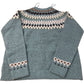 Weird Fish Sea Mist Cardigan Size 10 Women's Button Cardigan Knitwear