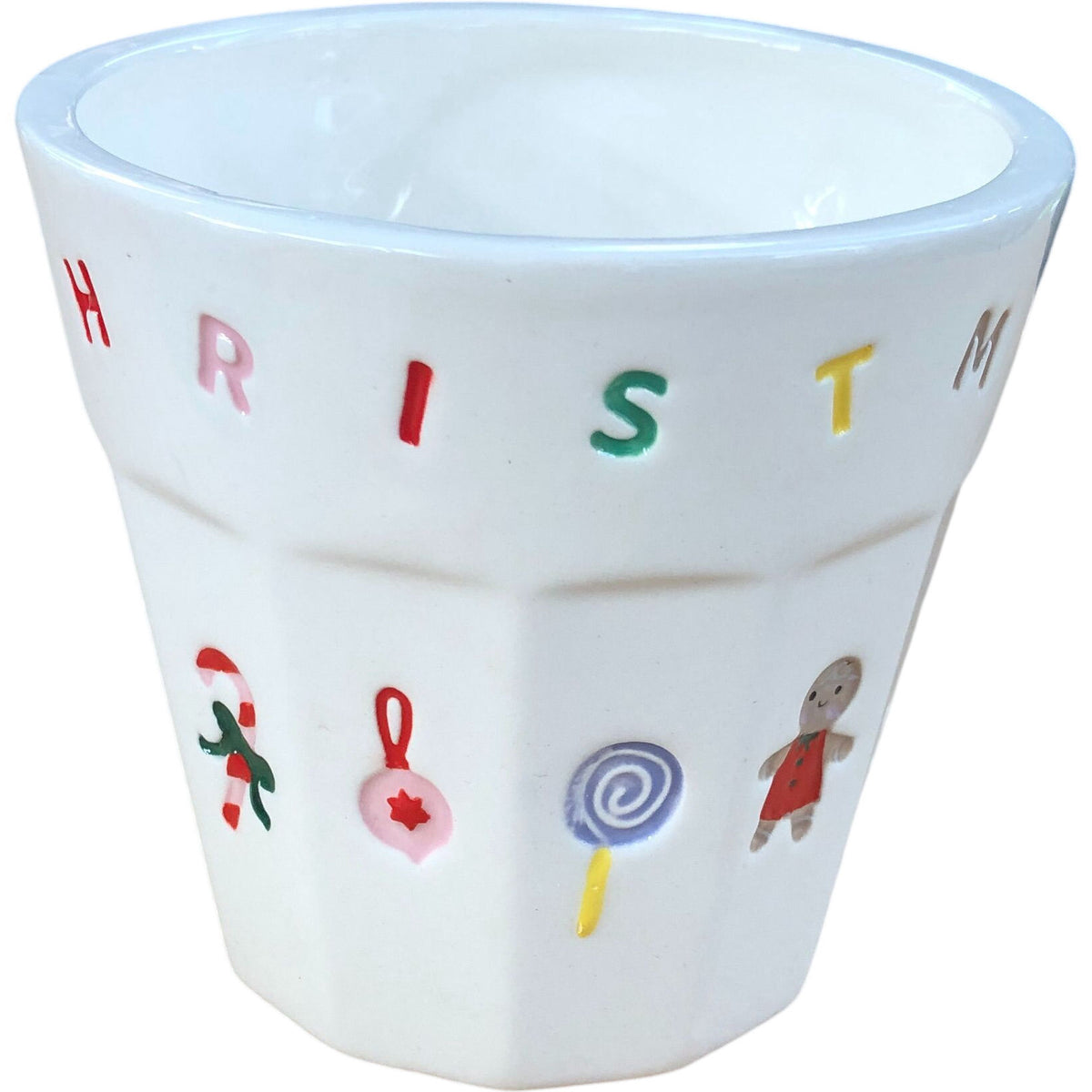 Merry Christmas Candy Cane Mug