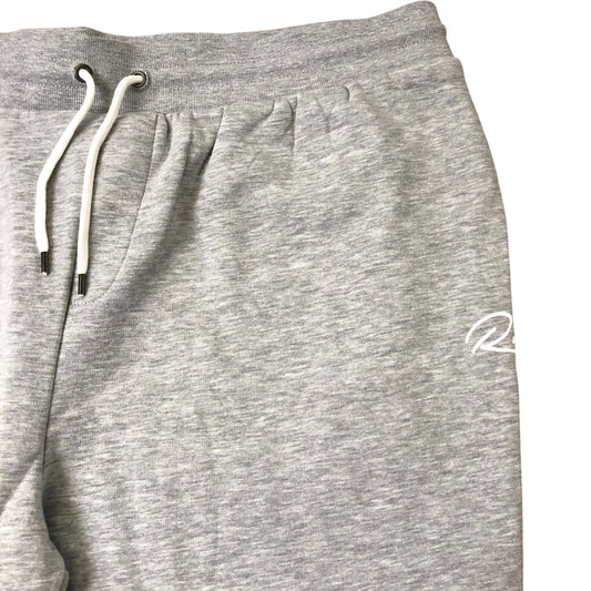 River Island Men's Grey Sweatpants Casual Joggers Comfortable Activewear