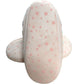 Chunky Knit Slippers Women's Winter Cozy Booties Pink Pattern