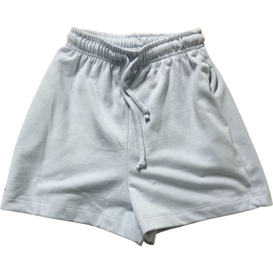 River Island Relaxed Shorts UK XS Women's Blue Cotton Elastic Waist
