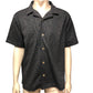 River Island Short Sleeve Black Snakeskin Print Casual Shirt Size  L