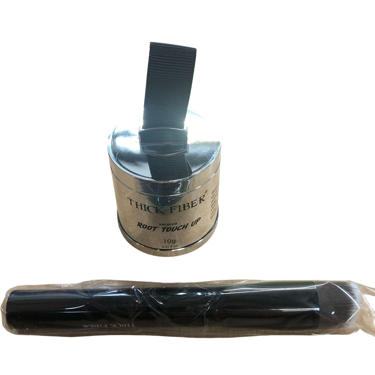 Thick Fiber Premium Root Touch Up Black 10g Hair Loss Concealer Powder