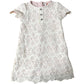 River Island Mini Girls Dress Size 3-4 Years Short Sleeve Lace Pattern