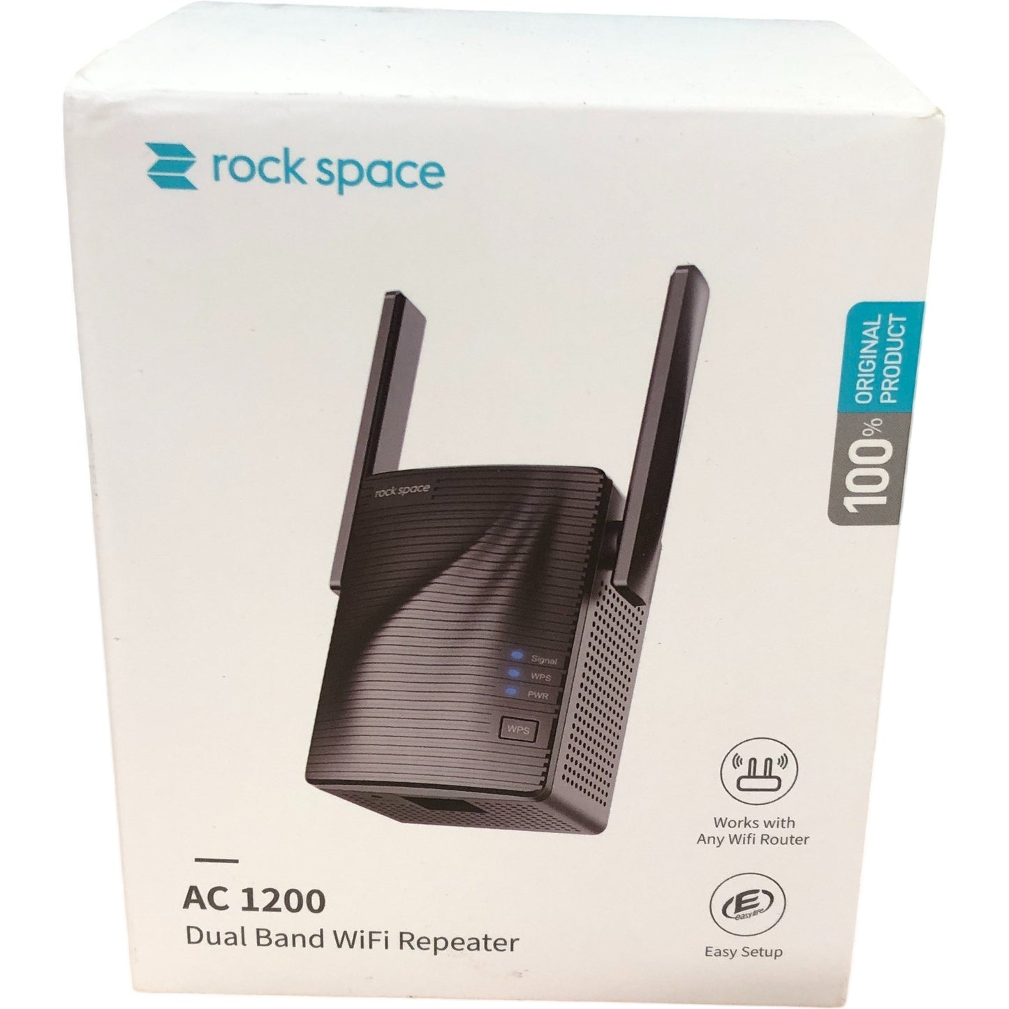 Rock Space AC1200 Dual Band WiFi Repeater New Fast Internet Booster