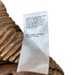 Pleated Skirt UK16 Women's Shiny Metallic Bronze Polyester
