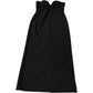River Island Black Strapless Midi Dress UK12 Women's Sleek Bodycon