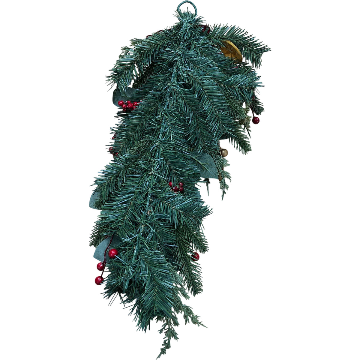 Festive Orange Cinnamon & Berry Swag Decoration