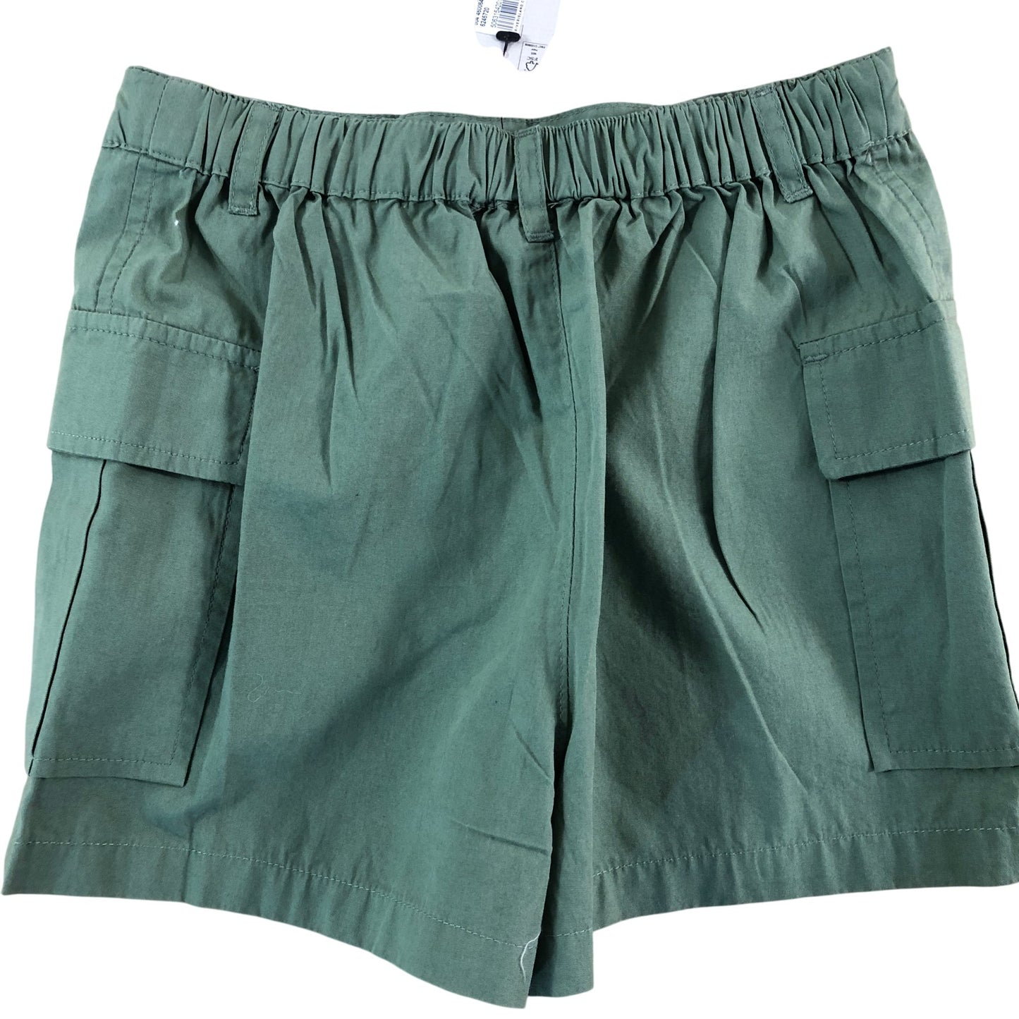 RIVER ISLAND Cargo Shorts UK9 Unisex Kids Green Light Rerooted Rebel