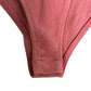 River Island Ribbed Bodysuit Women Pink Size Large