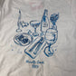 Amalfi Coast Italy T-Shirt Size 6 Women's Graphic Cotton Top