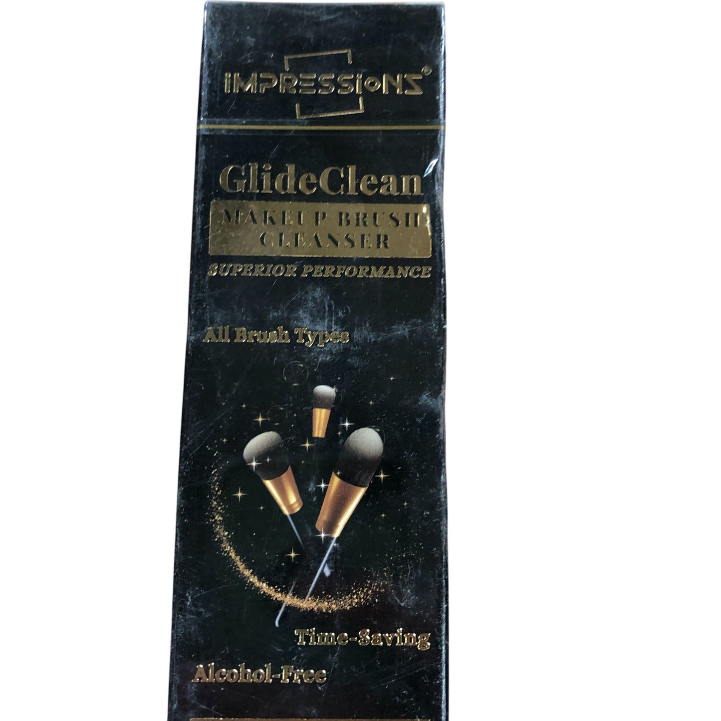 Impressionz GlideClean Makeup Brush Cleanser 150ml Alcohol Free Quick Drying