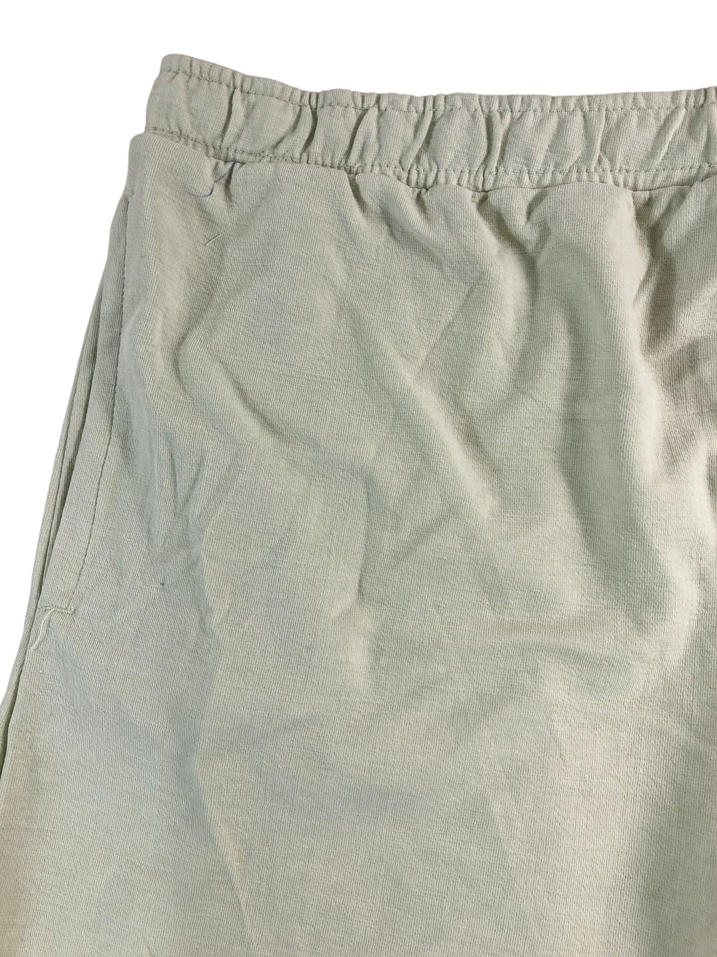 Onfire XXL Men's Casual Shorts Light Green Cotton Blend Elastic Waist