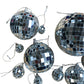 Festive Disco Ball Christmas Ornaments Set