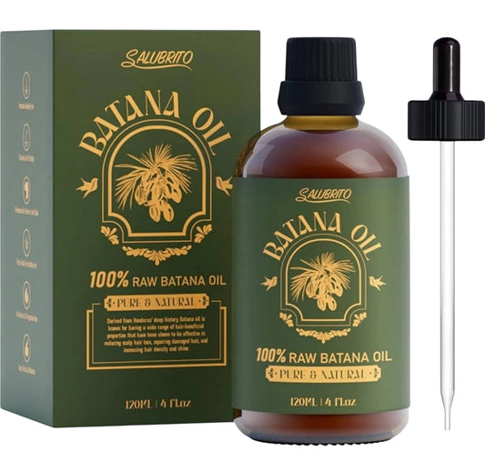 SALUBRITO Batana Oil 100% Raw Batana Oil Pure Natural 120ml Hair Care Treatment
